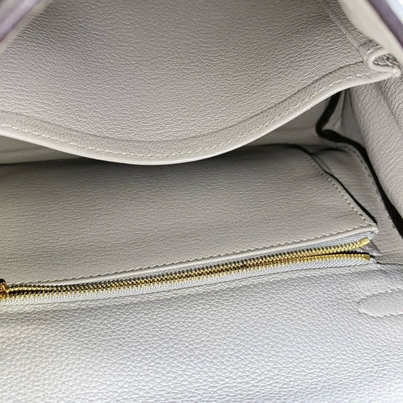 🔥HERMES Kelly 25 海鷗灰Togo牛皮凱莉包單肩包 金色五金A刻 可拆卸肩帶 🆕正品❤️-6