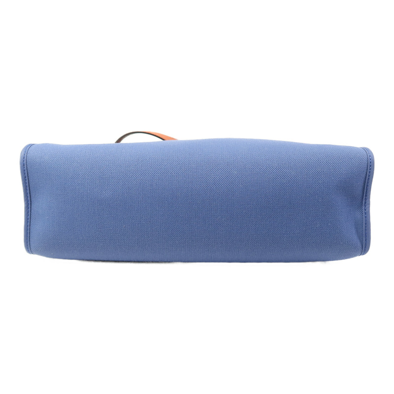 HERMES 帆布Herbag PM手挽肩背兩用袋Bleu Agate/Rouge H-3