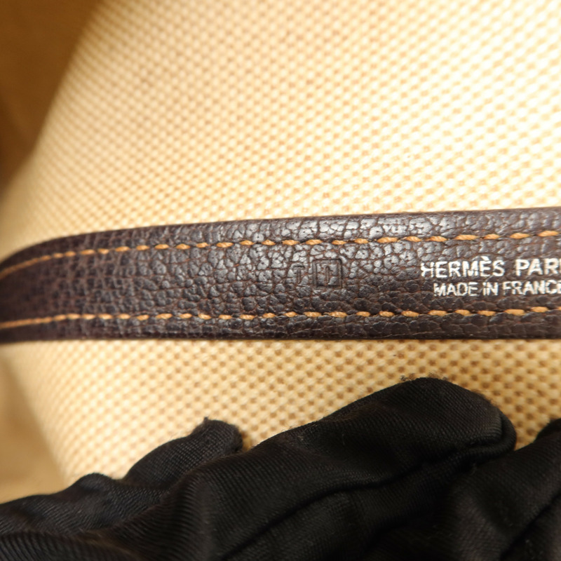 HERMES 帆布Garden Party PM手挽袋Ebene-6