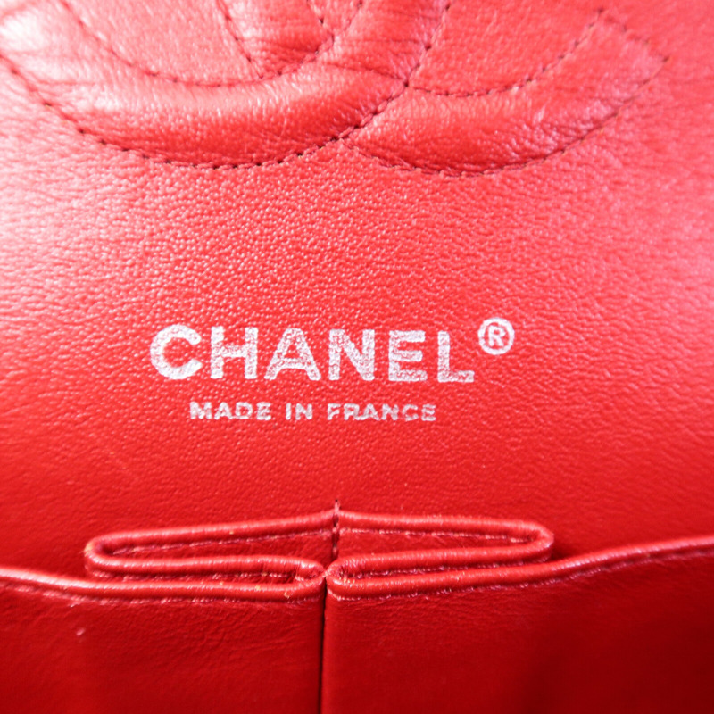 CHANEL 漆皮皮革Chain Shoulder Bag鏈帶肩背袋-5