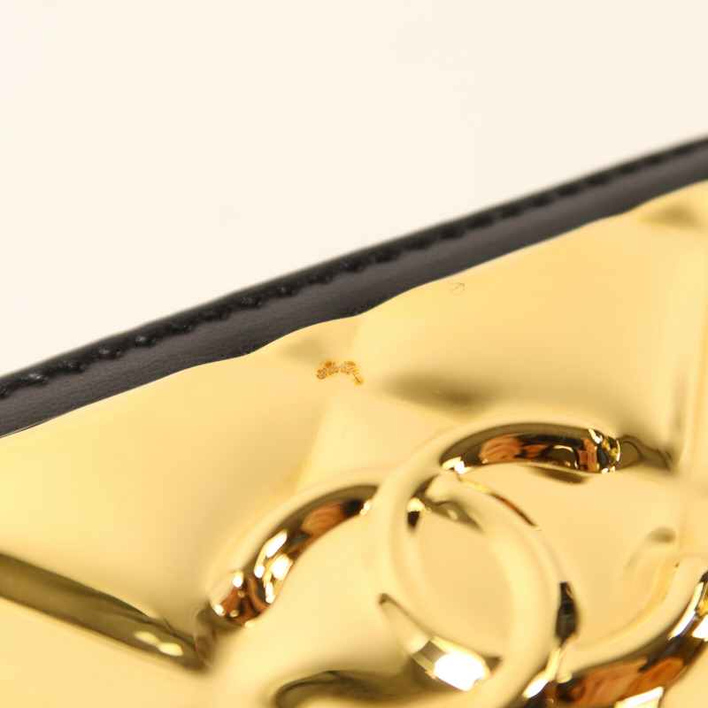 CHANEL 羊皮皮革Mini Vanity Case鏈帶肩背袋-15