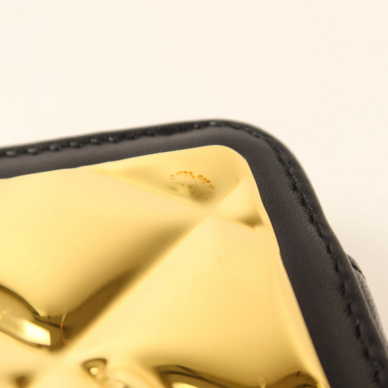CHANEL 羊皮皮革Mini Vanity Case鏈帶肩背袋-17