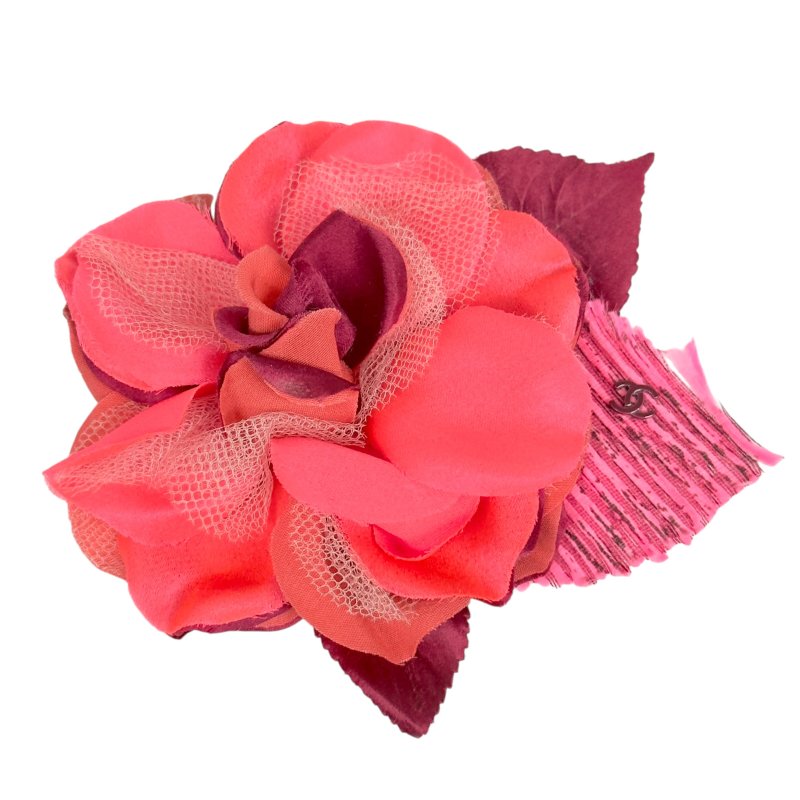 CHANEL CC 山茶花 胸針-0
