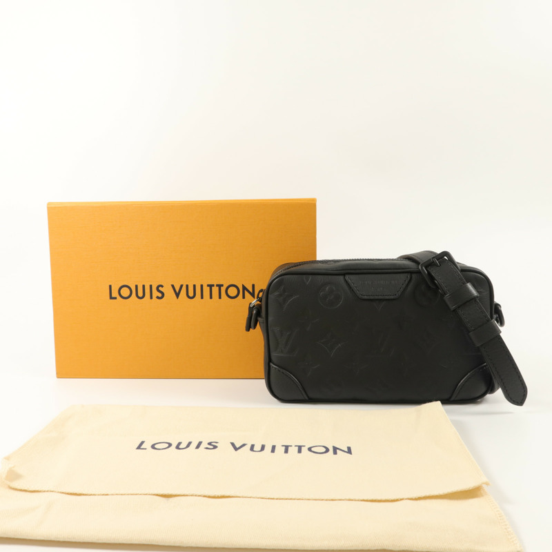 LOUIS VUITTON Monogram Shadow Trocadero Wearable Wallet肩背袋-7