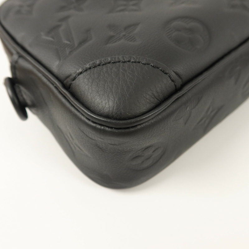 LOUIS VUITTON Monogram Shadow Trocadero Wearable Wallet肩背袋-11