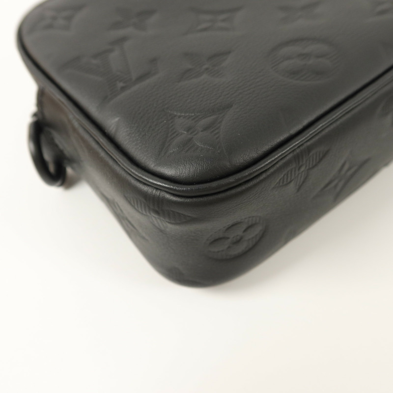 LOUIS VUITTON Monogram Shadow Trocadero Wearable Wallet肩背袋-13