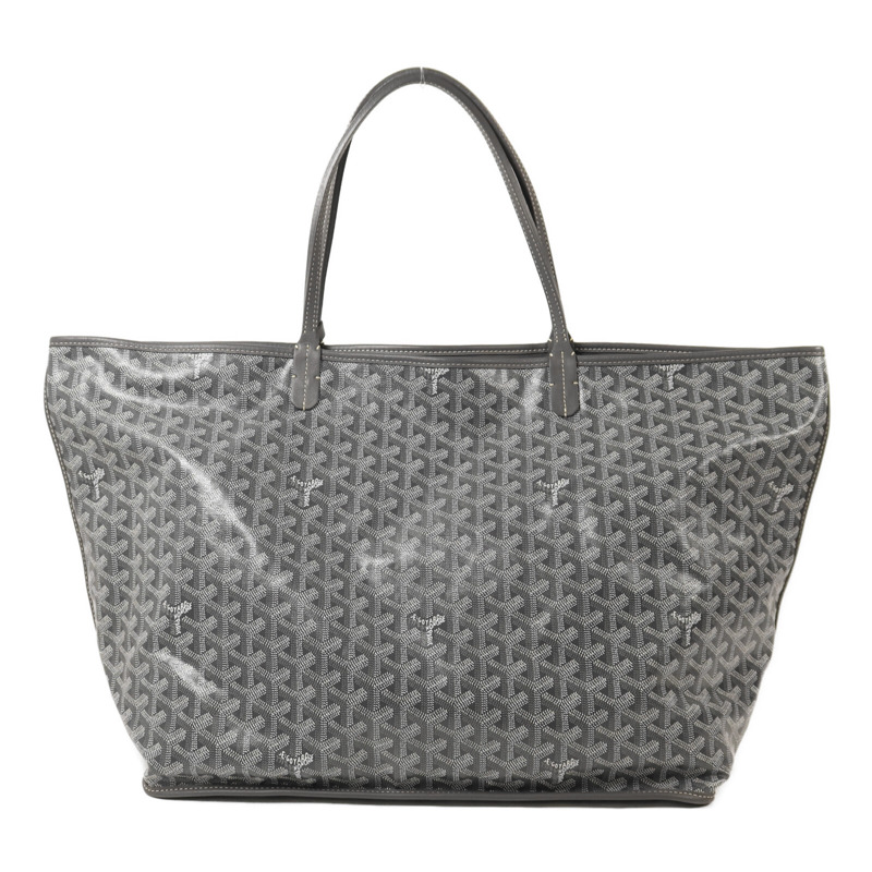 GOYARD 塗層帆布/牛皮皮革Anjou GM手挽袋-1