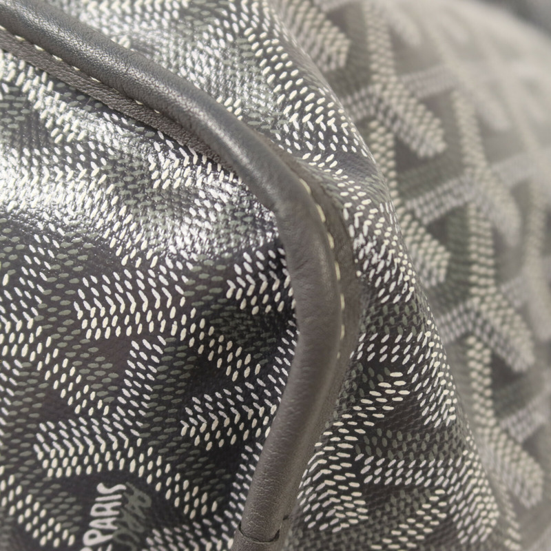 GOYARD 塗層帆布/牛皮皮革Anjou GM手挽袋-11