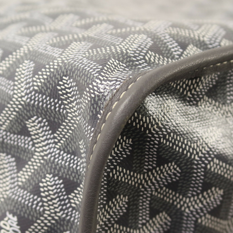 GOYARD 塗層帆布/牛皮皮革Anjou GM手挽袋-12