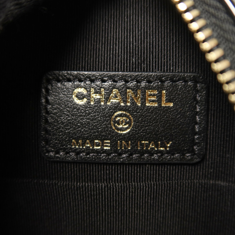 CHANEL 漆皮皮革Chain Shoulder鏈帶肩背袋-5