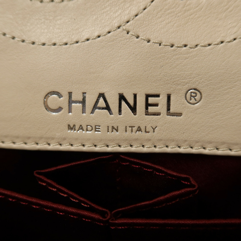 CHANEL 牛皮皮革Chain Shoulder鏈帶手挽肩背兩用袋-5