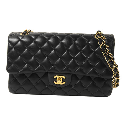 CHANEL 羊皮皮革Classic 25鏈帶肩背袋