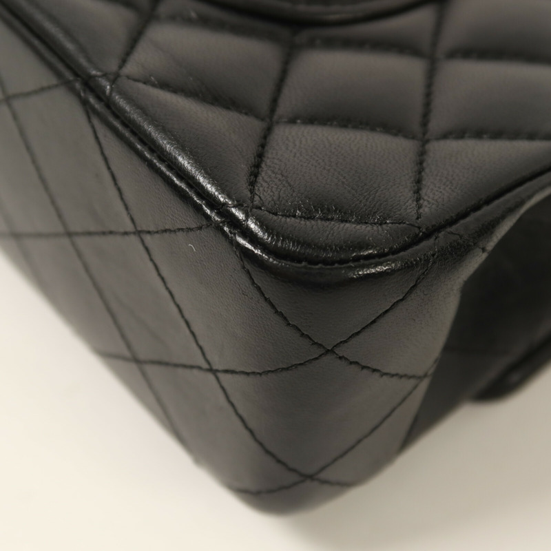 CHANEL 羊皮皮革Classic 25鏈帶肩背袋-13