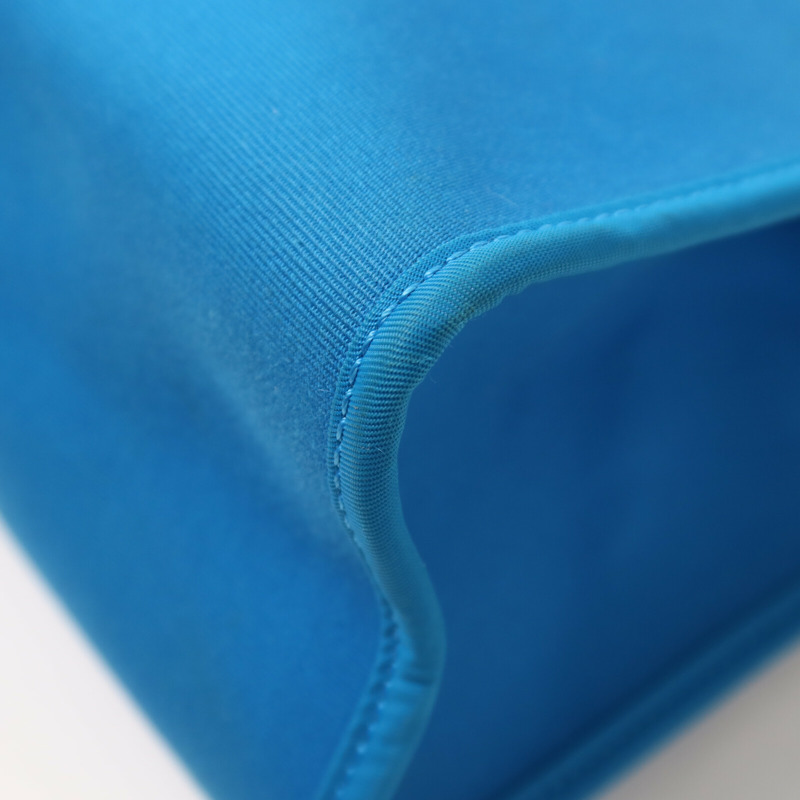 HERMES 帆布Herbag PM手挽肩背兩用袋Bleu Zanzibar-11