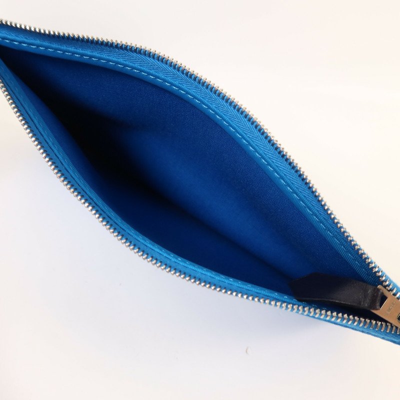 HERMES 帆布Herbag PM手挽肩背兩用袋Bleu Zanzibar-17