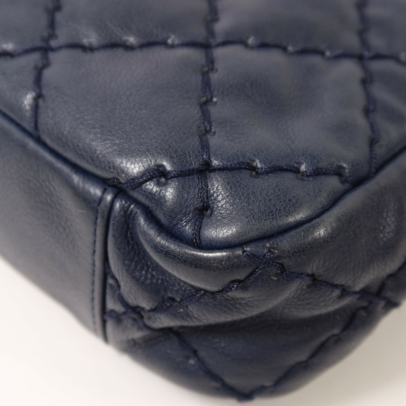 CHANEL 牛皮皮革Classic Flap鏈帶手挽肩背兩用袋-14