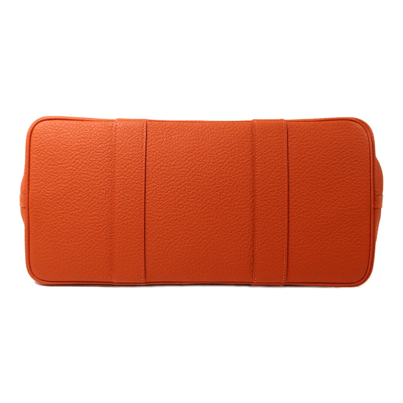 HERMES Negonda皮革Garden Party PM手挽袋Feu-3