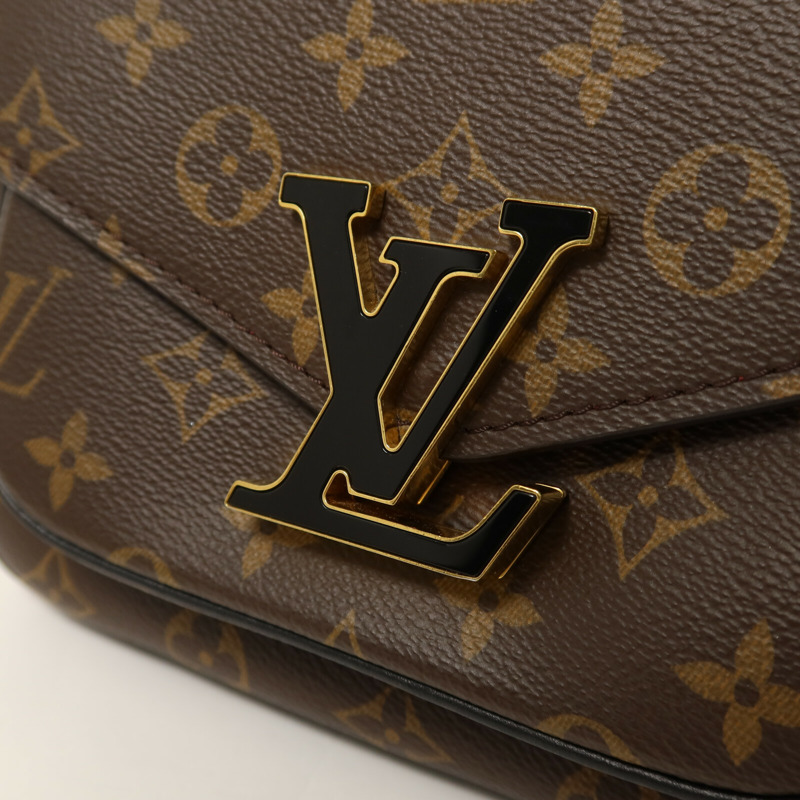 LOUIS VUITTON Monogram Passy鏈帶肩背袋-8