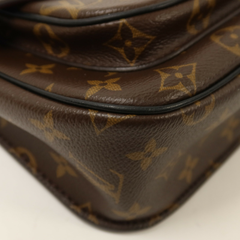 LOUIS VUITTON Monogram Passy鏈帶肩背袋-10