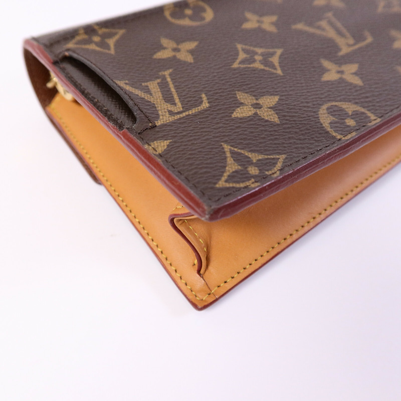 LOUIS VUITTON Monogram S Lock Belt Pouch GM腰包-13