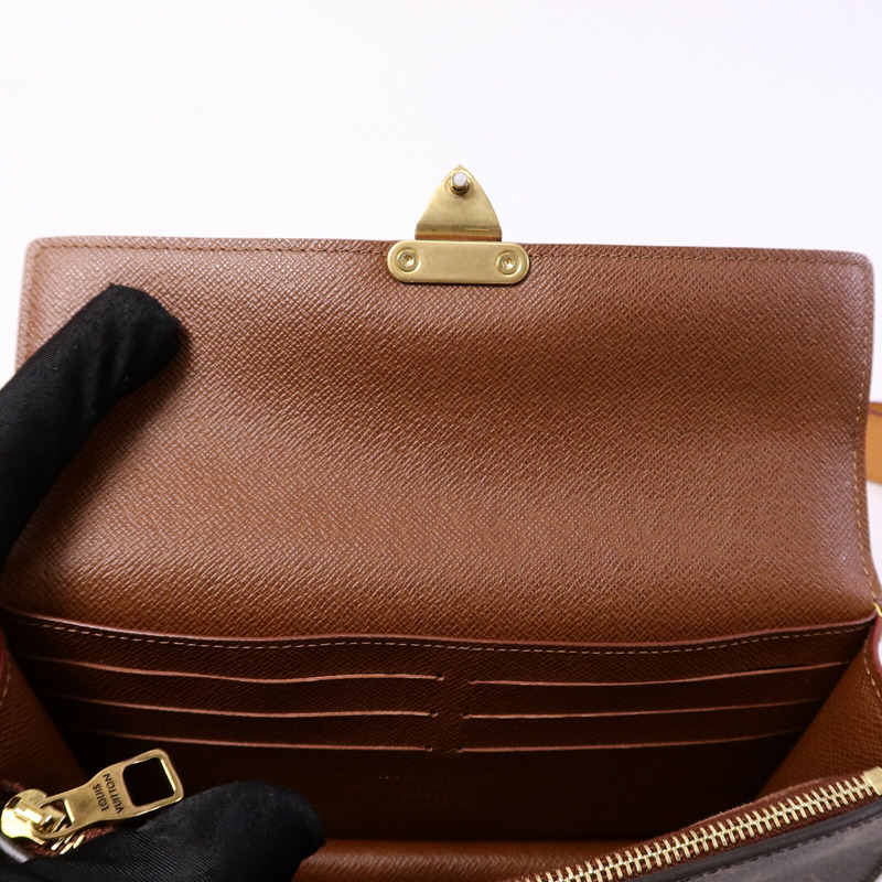 LOUIS VUITTON Monogram S Lock Belt Pouch GM腰包-14