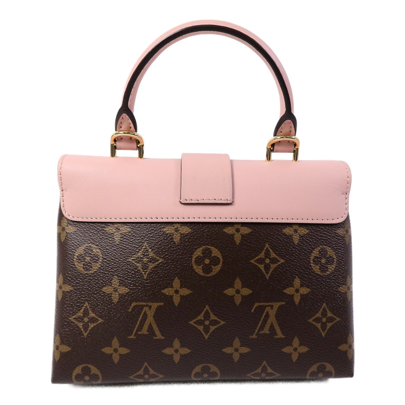 LOUIS VUITTON Monogram Locky BB金扣手挽肩背兩用袋-1