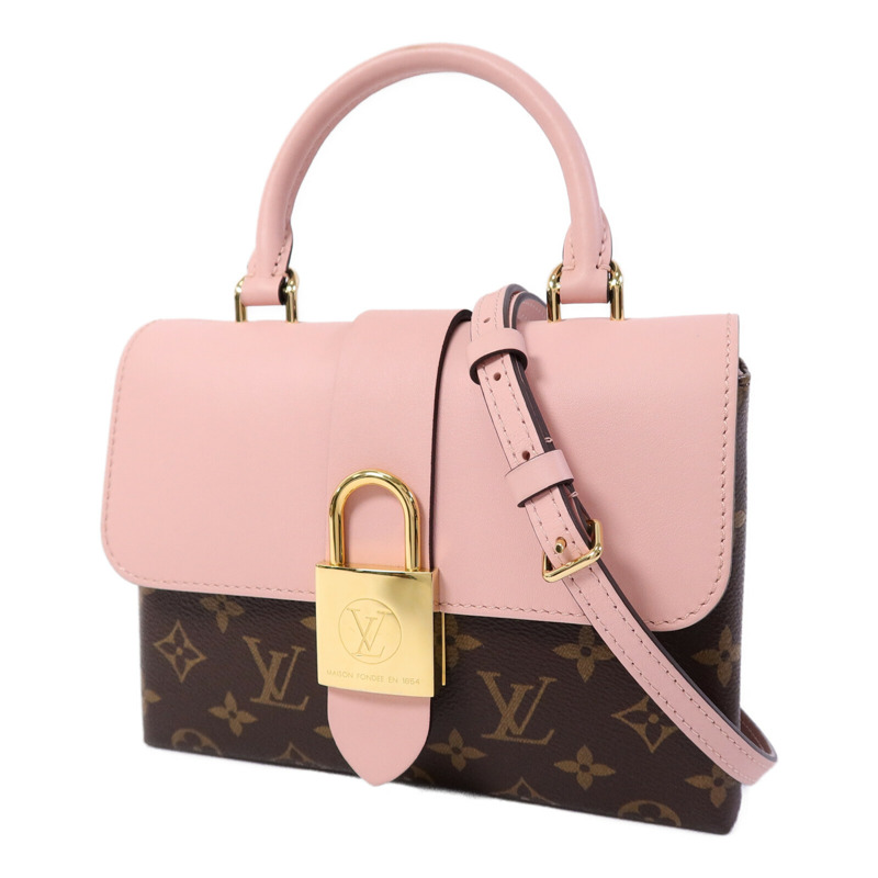 LOUIS VUITTON Monogram Locky BB金扣手挽肩背兩用袋-2