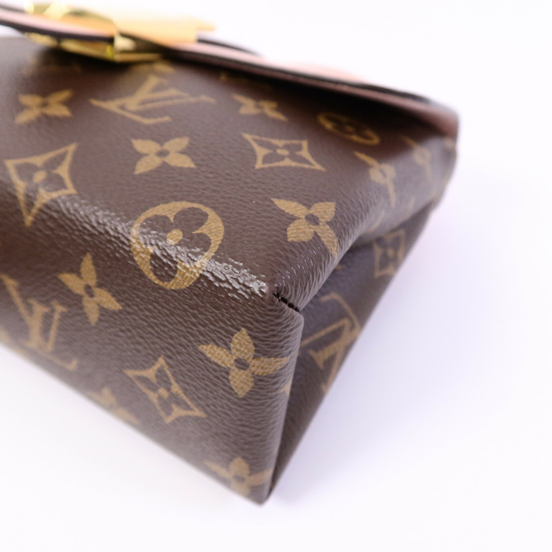 LOUIS VUITTON Monogram Locky BB金扣手挽肩背兩用袋-9
