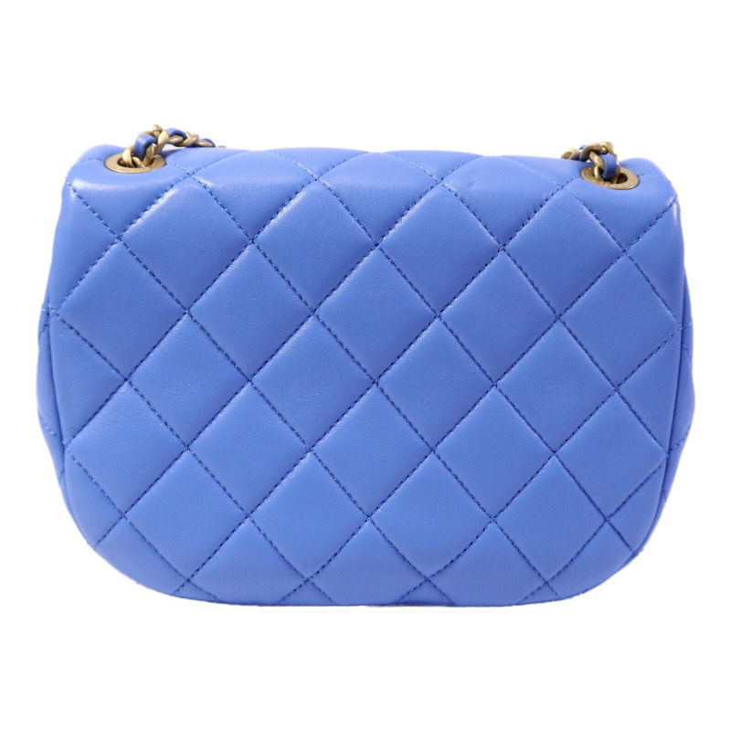 CHANEL 羊皮皮革Chain Shoudler Bag鏈帶肩背袋-1