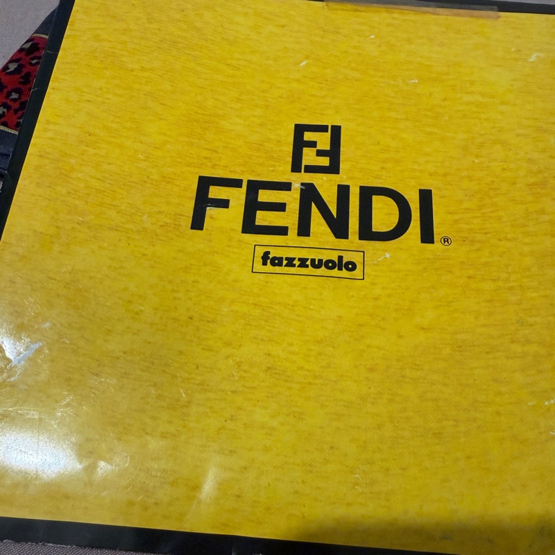 FENDI/Fendi/全新/未使用/方巾/領巾/髮帶/花色/純棉/Vintage-12