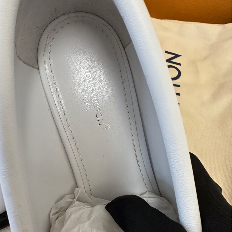 LV 白色大頭鞋 39 碼 僅試穿-7