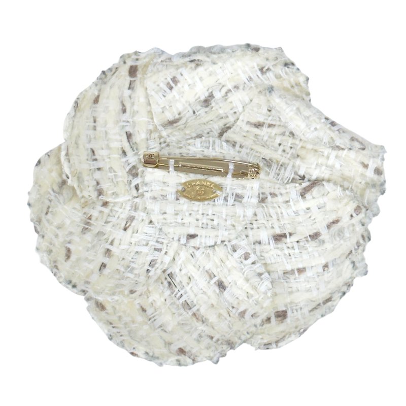 CHANEL 中古 山茶花 胸針-7