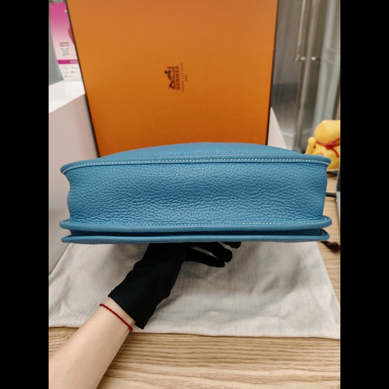 Hermes Evelyne 29
牛仔藍色白線-4