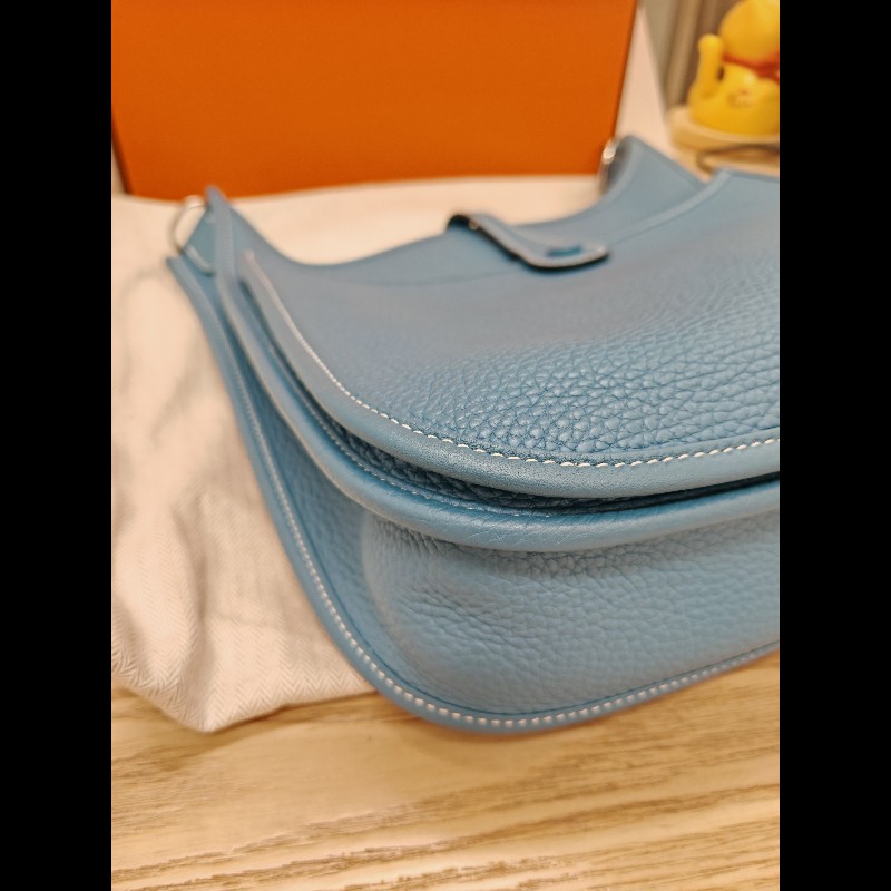 Hermes Evelyne 29
牛仔藍色白線-8