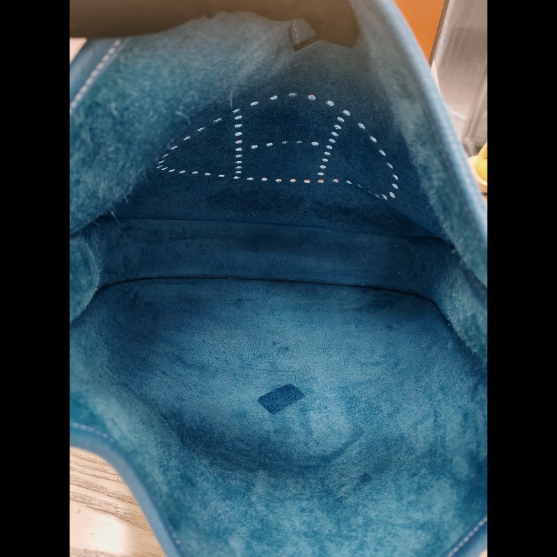 Hermes Evelyne 29
牛仔藍色白線-12