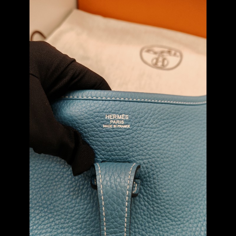 Hermes Evelyne 29
牛仔藍色白線-13