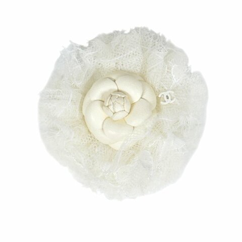 CHANEL CC 山茶花 胸針