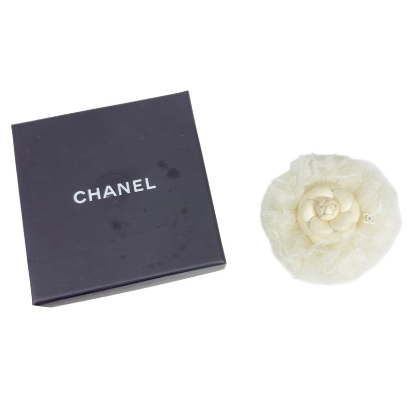 CHANEL CC 山茶花 胸針-1