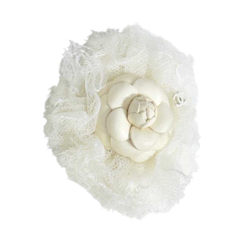 CHANEL CC 山茶花 胸針-3