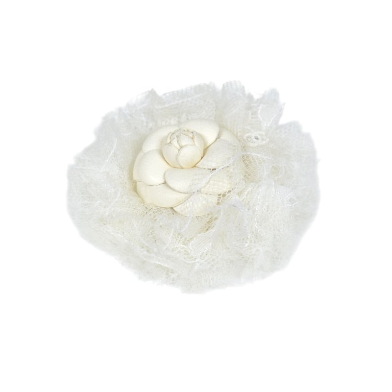 CHANEL CC 山茶花 胸針-5