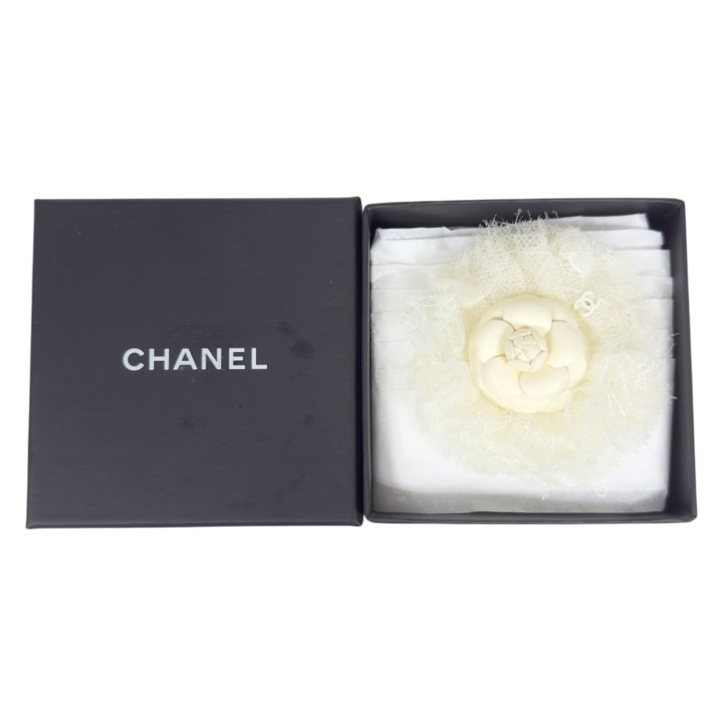 CHANEL CC 山茶花 胸針-9