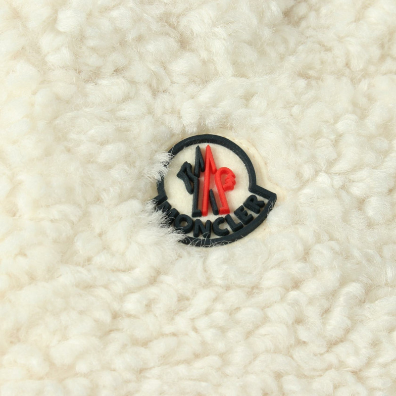MONCLER HAINARDIA 長版羽絨外套 1C00059 聚酯纖維 白色 二手 女款 #2-6