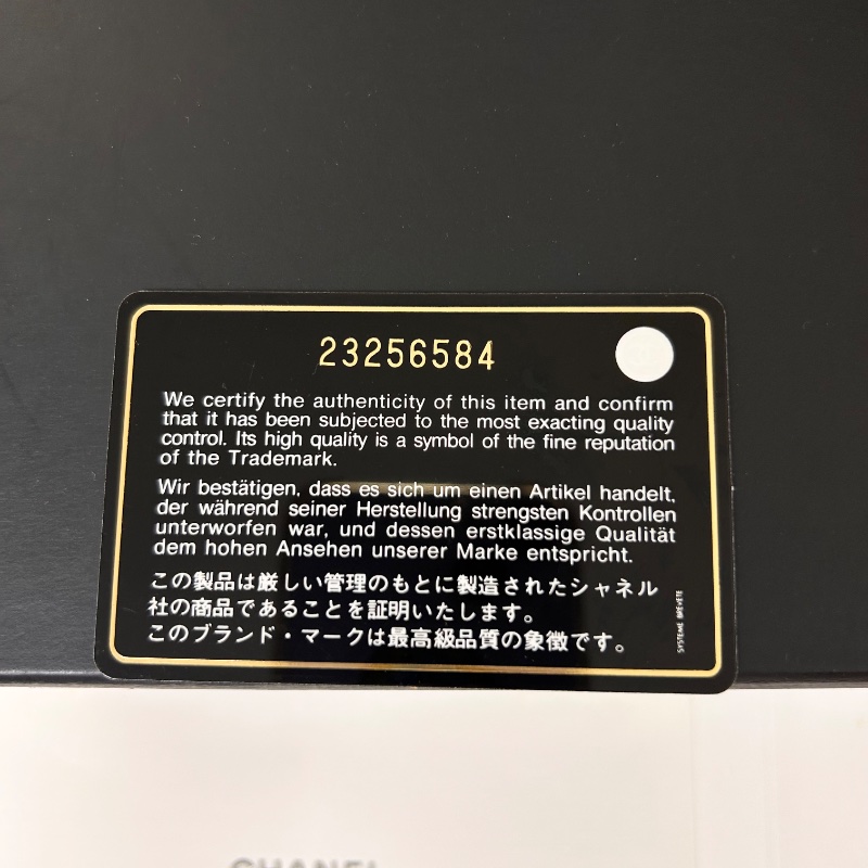 Chanel 雙 C 絎縫皮革翻蓋鏈條把手鏈帶手提包肩背包 A98549-40