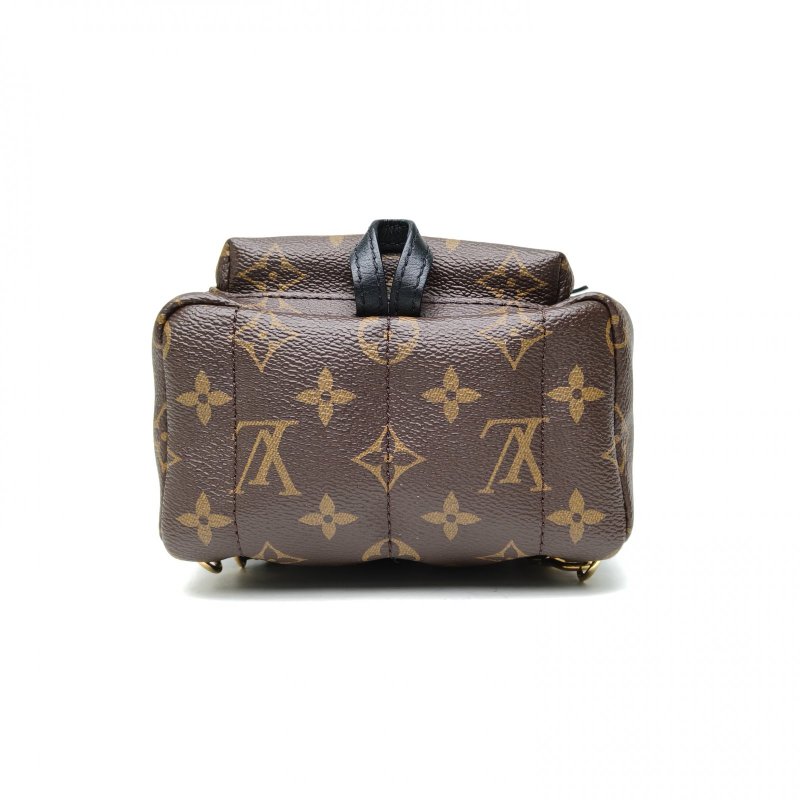 LOUIS VUITTON PalmSprings小書包Mini新款拉鏈外露老花PVC2020肩背包-4