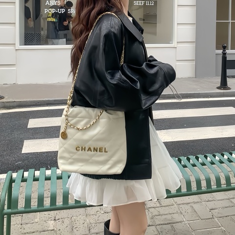 CHANEL 22 Bag 小號白金｜夢幻軟包爆款🎧