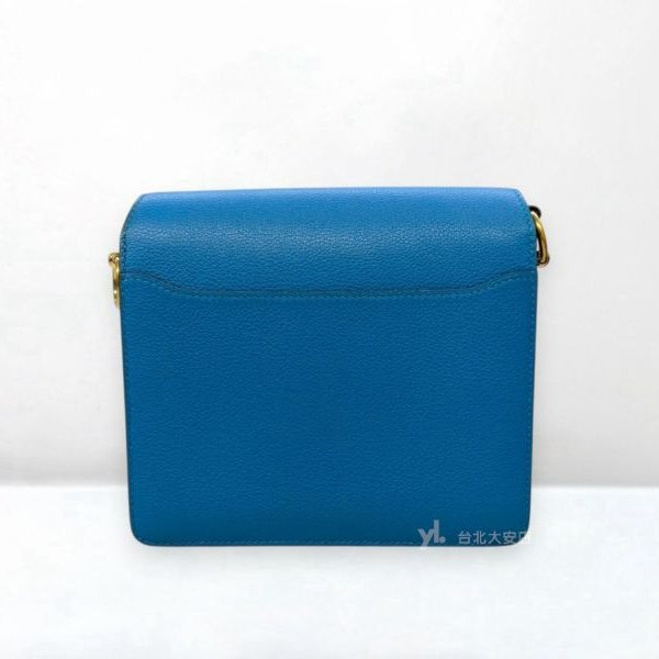 A13202-HERMES Mini Roulis 18 坦桑尼亞藍B3 evercolor皮豬鼻包-3