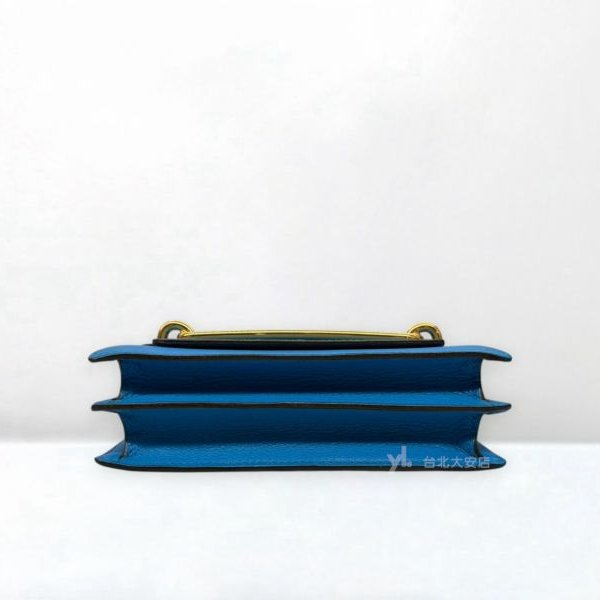 A13202-HERMES Mini Roulis 18 坦桑尼亞藍B3 evercolor皮豬鼻包-4