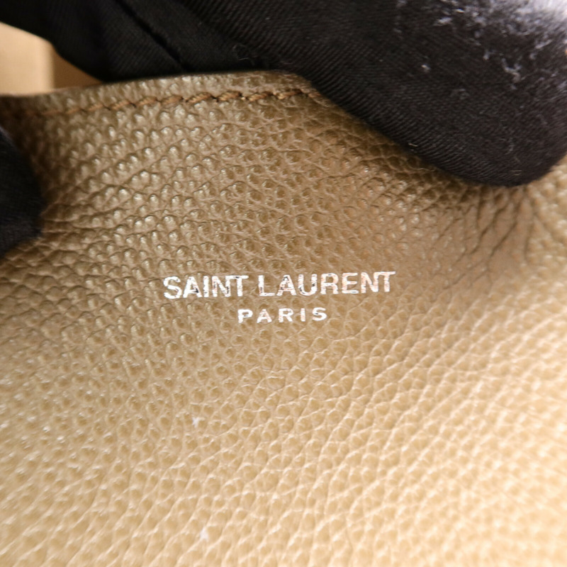 SAINT LAURENT 牛皮皮革Tote Bag手挽袋-5
