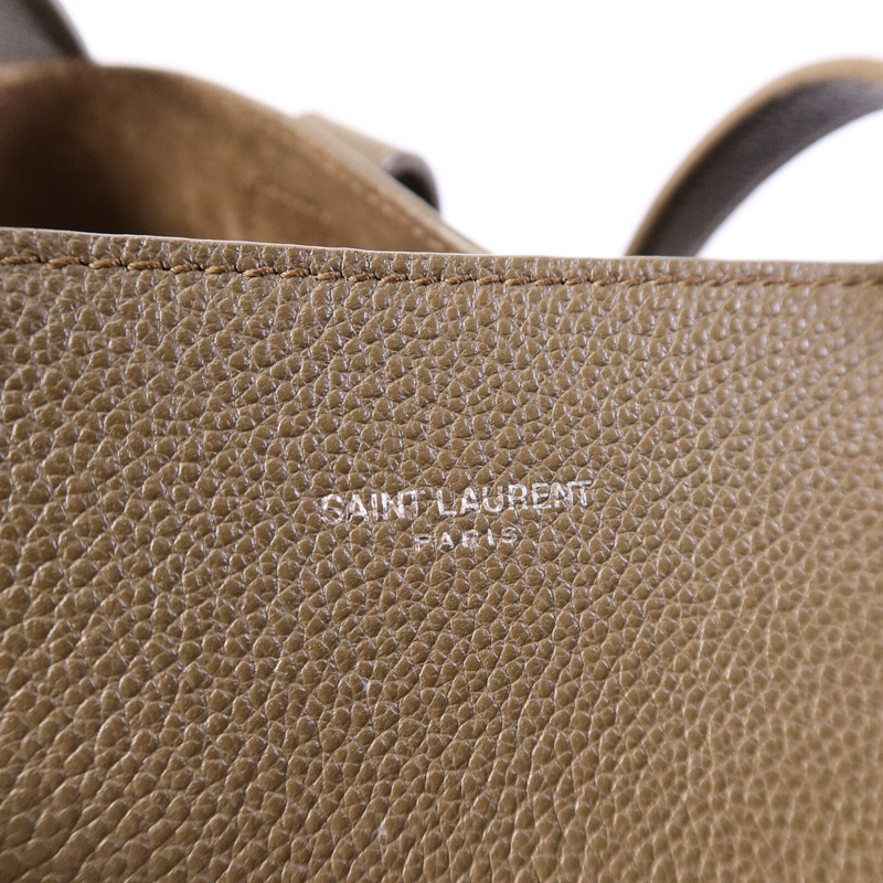 SAINT LAURENT 牛皮皮革Tote Bag手挽袋-14