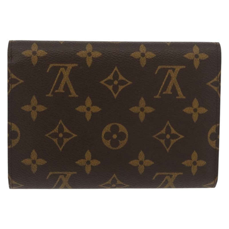 【日本直送】路易威登 Monogram Porte Tresor Etui Papie 錢包 M61202 LV Auth 179770V-1